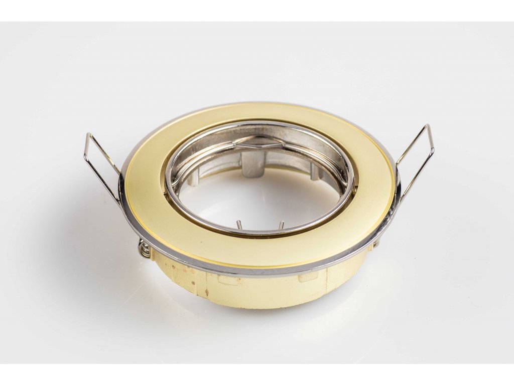 Bodové svietidlo okrúhle pevné perleťovo zlaté/nikel HORN CTC-3114-PG/N 02823