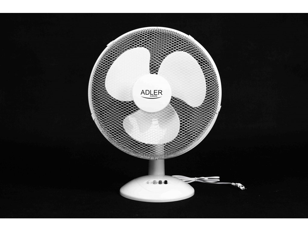 Ventilátor 40cm stolový biely AD7304 | ElektroAntoš.sk