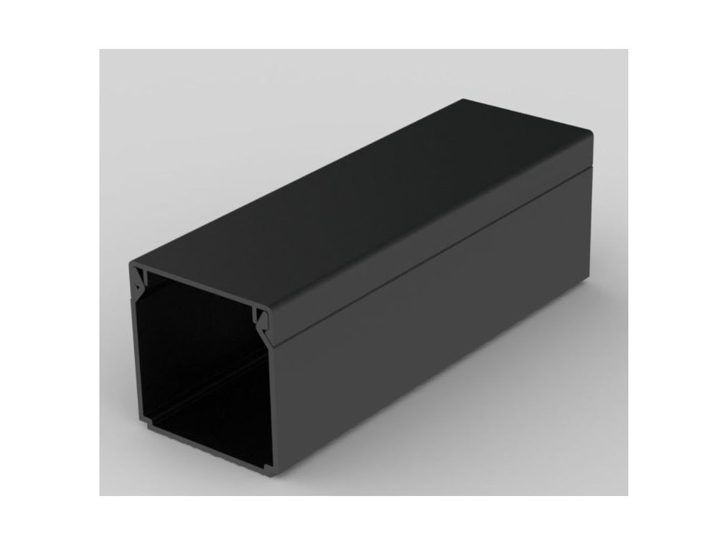 UV lišta 40x40mm 2m čierna KOPOS
