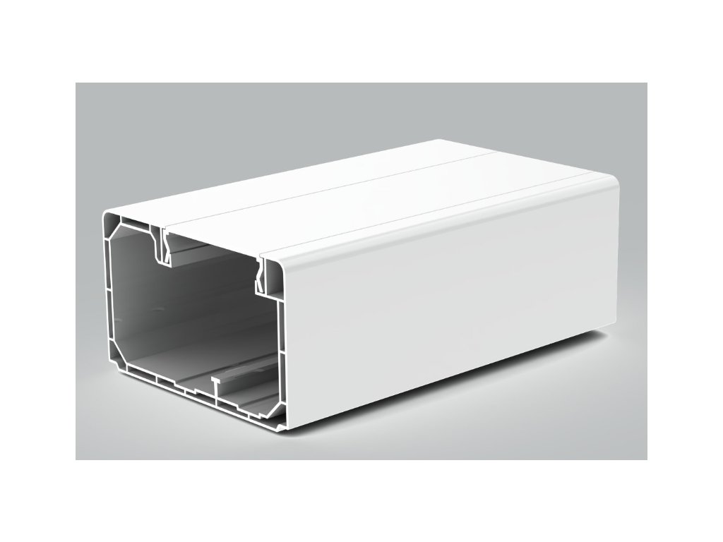 Parapetná lišta biela 90x54mm 2m PK 90X55 D_HD KOPOS