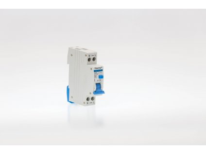 Prúdový chránič s ističom 2P 1modul C13A 100mA 6kA AC KVKVE-13/100