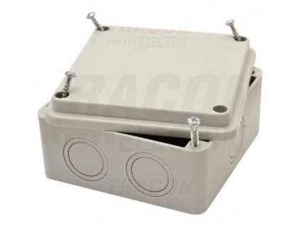 Montážna inštalačná elektrikárska prázdna krabica 100x100x50 IP54 MED10105 Tracon