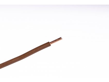Vodič CY 1,5mm2 červený pevný Draka kabely