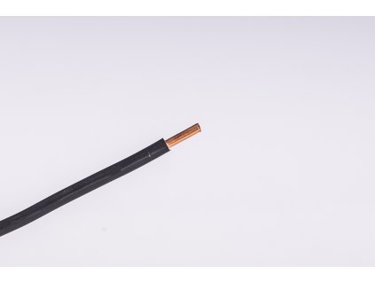 Vodič CY 16mm2 čierny pevný Draka kabely