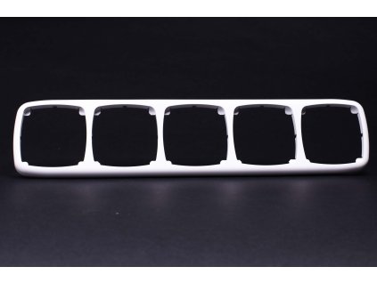 5-rámček Modul vodorovný biely 4FA12737.901