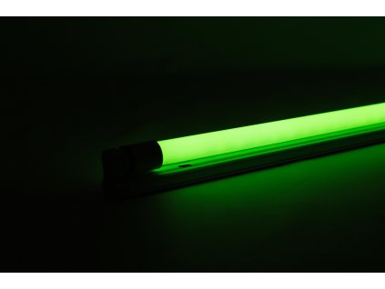 Zelená trubica LED 20W 120cm obojstranné napájanie AN23 zasvietená