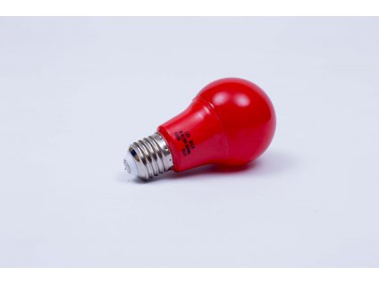 Červená LED žiarovka 7W E27 6500K AN92 Fomsi
