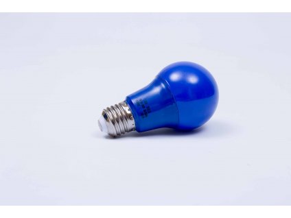Modrá LED žiarovka 7W E27 6500K AN94 Fomsi