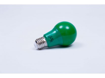 Zelená LED žiarovka 7W E27 6500K AN95