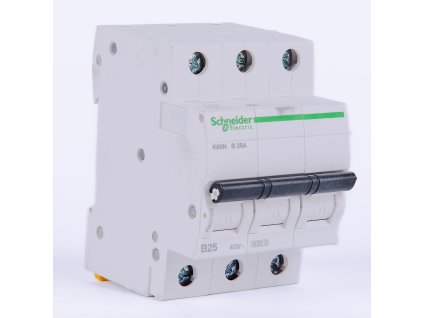 Istič 3P B25A K60N 6kA A9K01325 Schneider
