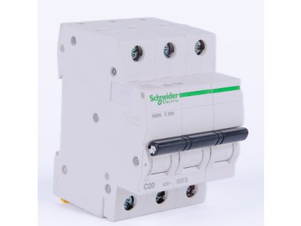 Istič 3P C20A K60N 6kA A9K02320 Schneider