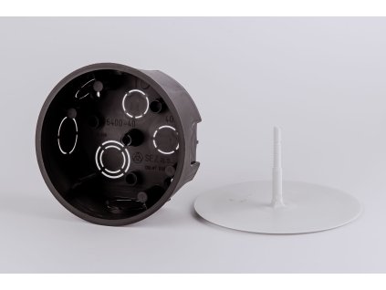 KO97/5 krabica pod omietku ø112x52mm s viečkom 6400-41 SEZ DK