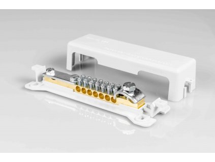 Ekvipotenciálna svorkovnica PAS 01 7x2,5-25 ku bleskozvodovej pásovine FeZn