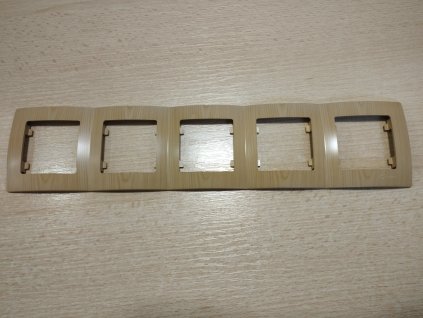 5-rámček Lilium vodorovný svetlé drevo 32105705