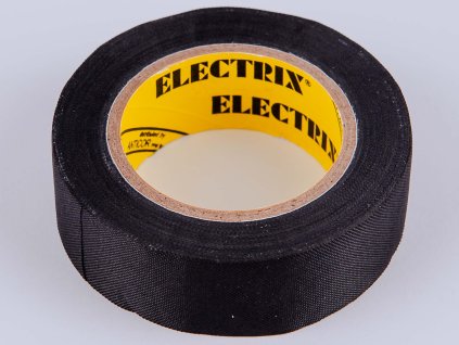 Textilná izolačná páska čierna 19mm x 10m ELECTRIX