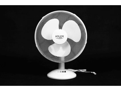 Ventilátor 40cm stolový biely AD7304