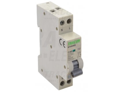 Prúdový chránič s ističom 2P 1modul C32A 30mA 6kA AC EVOKEC3203