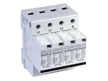 Zvodič prepätia typ 1+2 12,5 kA 4P DS134RS-230 Citel