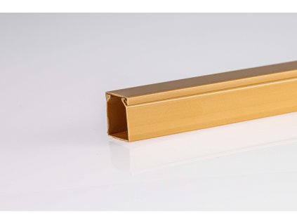 Svetlo hnedá lišta 20x20mm 2m PLLBJ2020