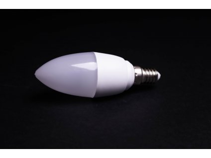 LED žiarovka sviečka 8W E14 6500K C37 PL3284