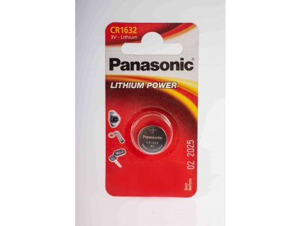 Batéria 3V CR1632 140mAh gombíková lítiová PANASONIC