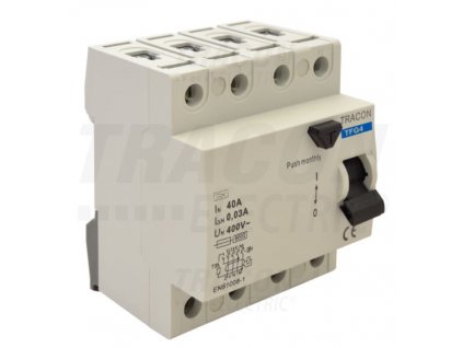 Prúdový chránič 4P 16A 100mA 6kA A/AC TFG4-16100