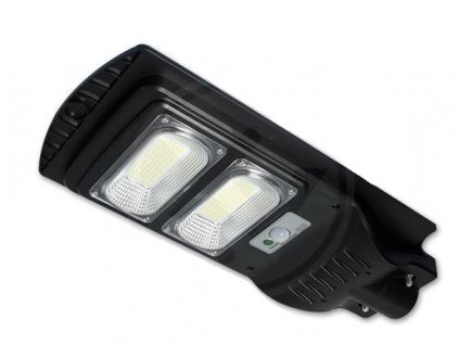 Solárne pouličné LED svietidlo 100W 6000K IP65 + ovládač PL1191