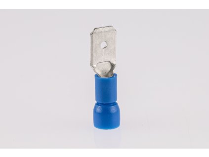 Káblový kolík medený 2,5mm2 lisovací izolovaný modrý KCS5