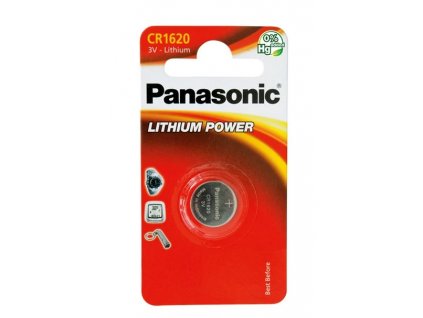 Batéria 3V CR1620 gombíková lítiová PANASONIC