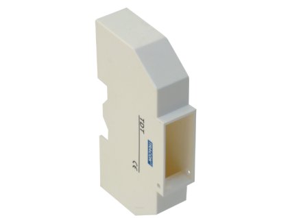 Ochranný kryt prístrojov 1modul plombovateľný TDT