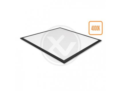 Čierny LED panel 600x600 40W 4000K 80lm/W PL6465