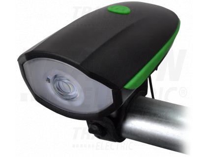 Predné LED svetlo na bicykel nabíjateľné 6-12h 3W 250lm IP64