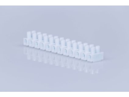 Svorkovnica prístrojová 12x 2,5-10mm2 PA40P čokoládka zboku