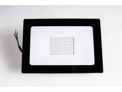 Reflektor LED SMD 50W - čierny 4000K PL1449