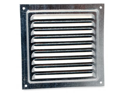 Pozinkovaná kovová vetracia mriežka 300x300 MVM300SZN