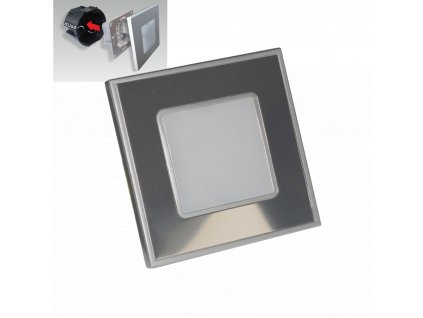Produkt Step LED svietidlo na schody nerez/zrkadlo1W 4000K IP20 48304 Emithor