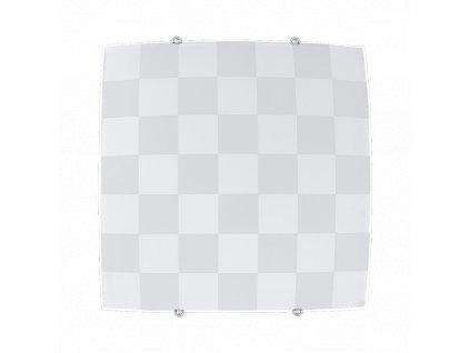GARRY stropné štvorcové svietidlo sklenené 300x300 1xE27 45023
