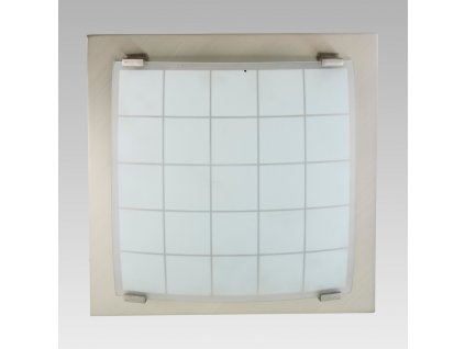 GEOMETRICA stropné štvorcové svietidlo sklenené 380x380 2xE27 25010