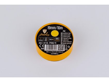 Izolačná páska žltá 10mx19mm TP1910YE