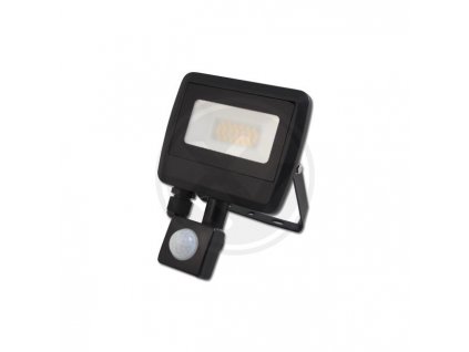 Reflektor LED SMD 20W LINGA so senzorom PIR - čierny 4500K PL1621