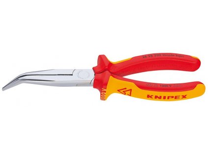 Zahnuté pologuľaté cvikacie kliešte 200mm VDE 1000V 2626200 KNIPEX