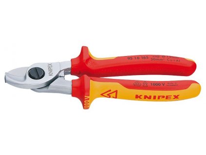 Káblové nožnice 165mm VDE 1000V 9516165 KNIPEX