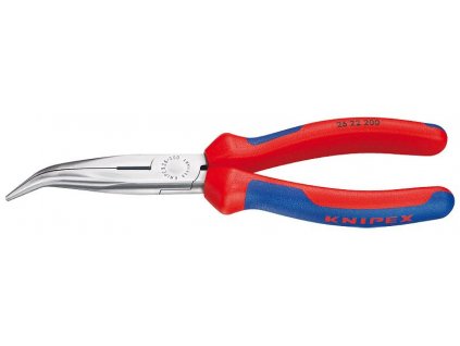 Zahnuté pologuľaté cvikacie kliešte 200mm 2622200 KNIPEX