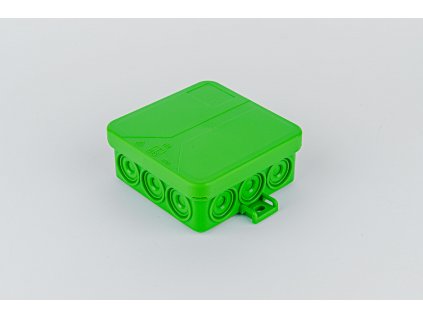 Zelená nadomietková krabica 85x85x37 IP55 33251201 ELKOEP