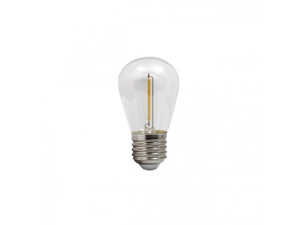 LED žiarovka do záhradnej girlandy E27 ST14 2W 2700K filament VITA PL1459