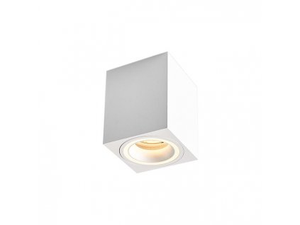 Akrylové stropné svietidlo 1xGU10 štvorcové biele matné IP20 PL4348