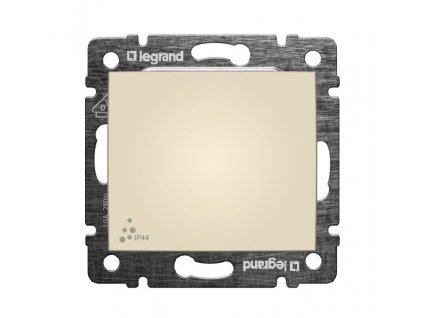 Vypínač č.1 IP44 VALENA béžový 774101