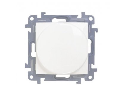 Otočný stmievač KONTAKT SIMON 10 SS 2-250W biely CS9LA.01/11