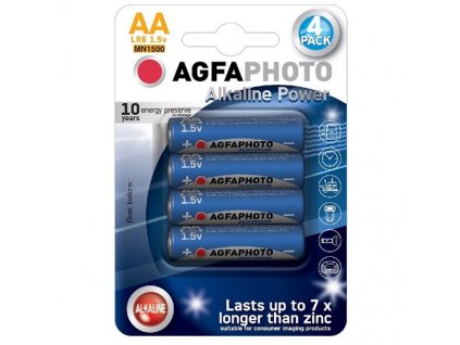 Power alkalická batéria 1,5V AA LR06 AGFAPHOTO