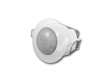 PIR pohybový senzor infračervený zapustený 120-360° biely IP20 PL4993